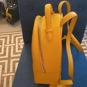 Tory Burch | Emerson Leather Backpack | Cassia Yellow | Great Condition! Tory Burch | Bags | Tory Burch Yellow Emerson Leather  main image 4
